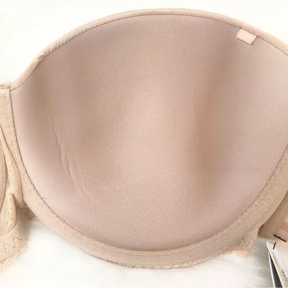Calvin Klein Seductive Comfort Strapless Lift Multi-way Bra -NEW with tags - Picture 3 of 13
